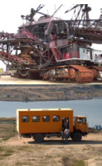 Bagger-Bus
